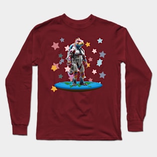 space dinosaur Nr.2 Long Sleeve T-Shirt